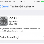 ios 7.1.1 yayınlandı