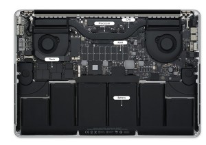 Retina Ekran Macbook Pro 2014 Batarya Değişimi