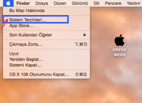 Mac OS X Sistem Tercihleri