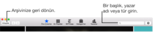 iBooks for Mac- iBooks Store’da alışveriş